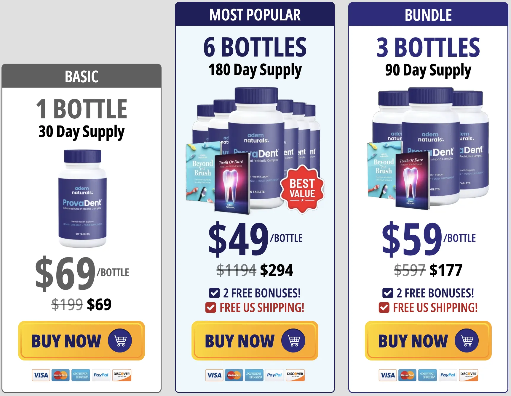 Buy Dentavim 6 Bottles